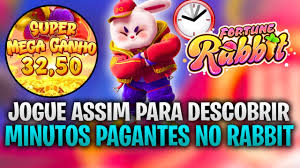 horario que o fortune rabbit paga